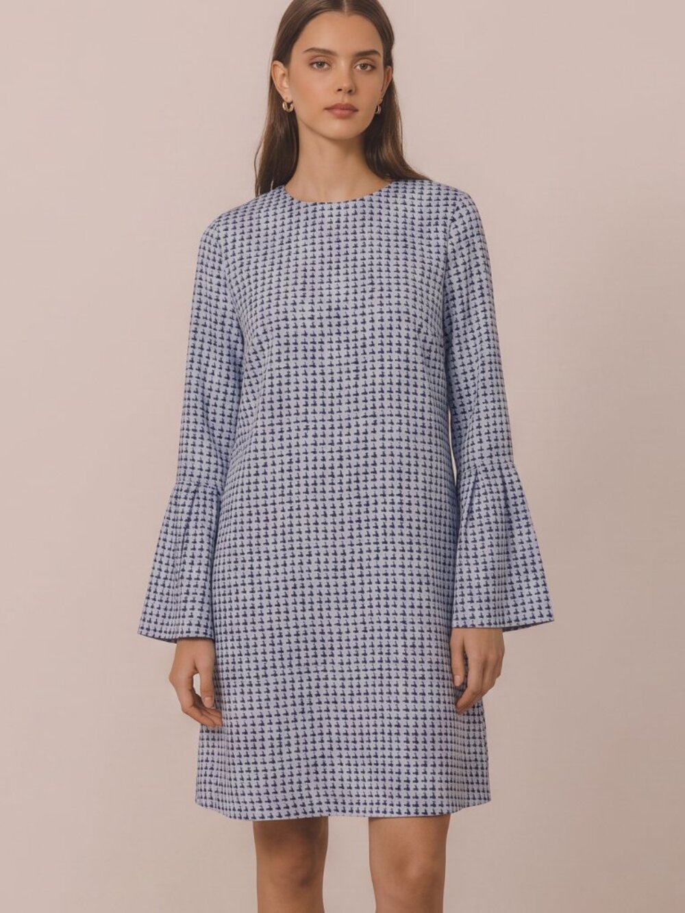 Banana Republic Shift Bell Sleeve Dress